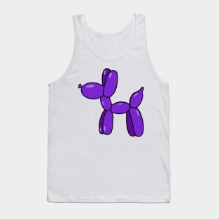 Purple Balloon Dog Tank Top